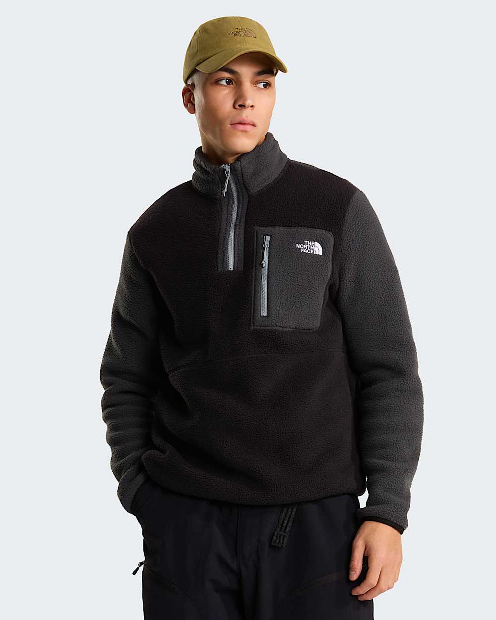 Mens Yumiori 14 Zip Fleece Jacket TNF HERO