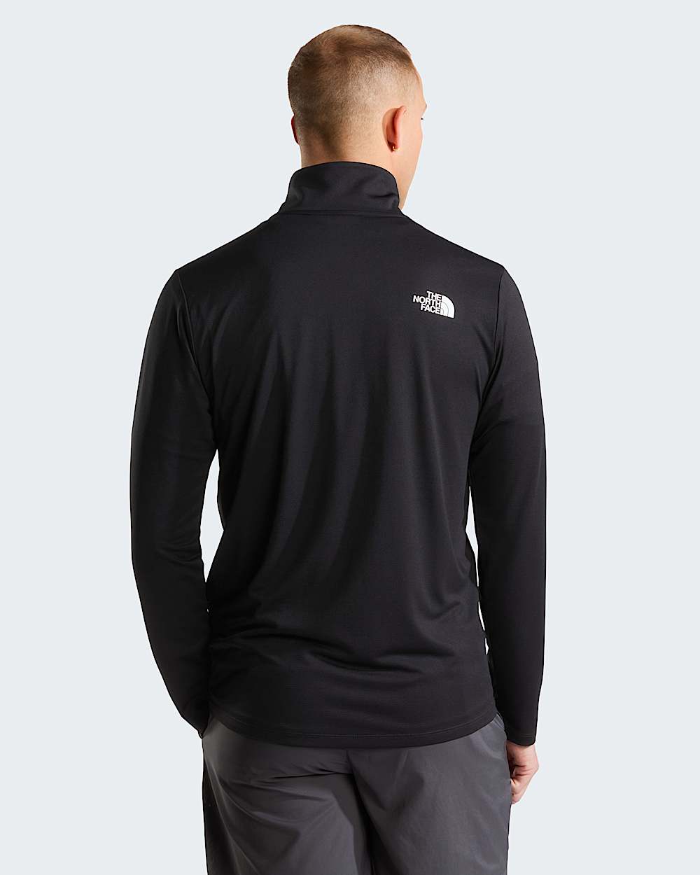 Mens 247 14 Zip LongSleeve TShirt TNF ALT3
