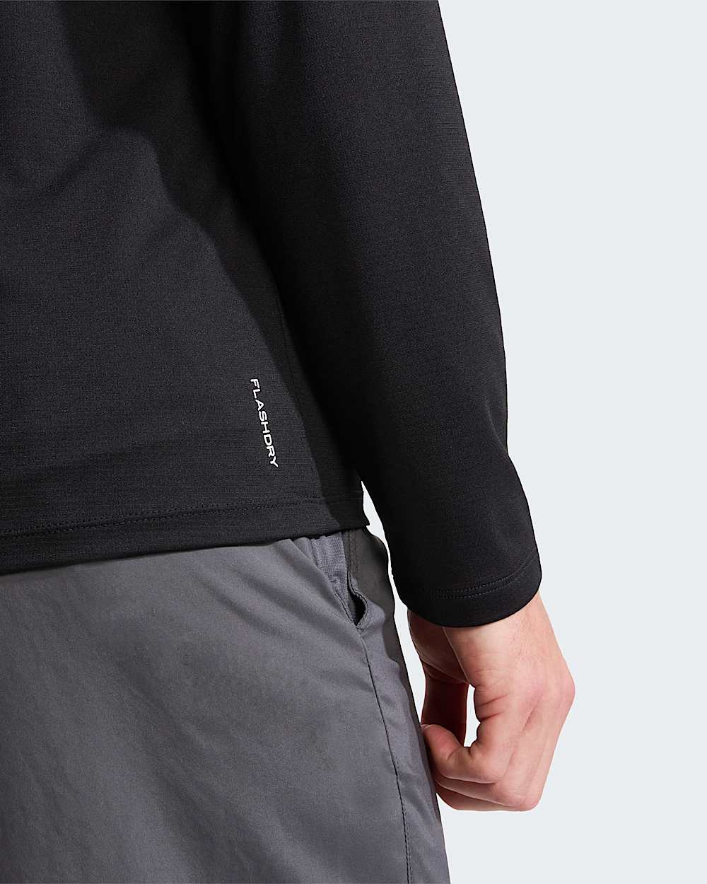 Mens 247 14 Zip LongSleeve TShirt TNF ALT6