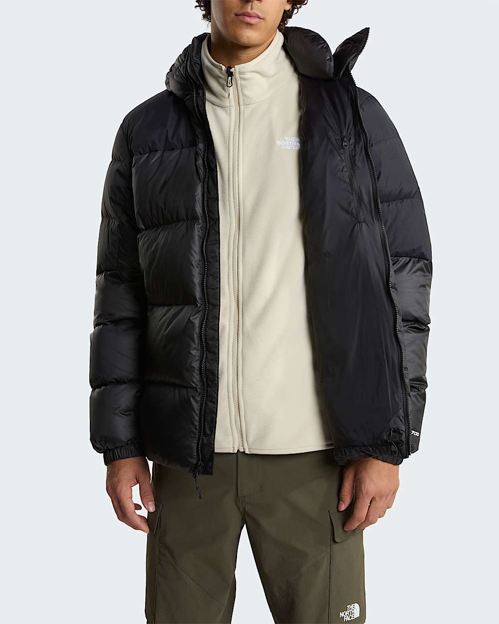 Chaqueta de plumn con capucha Diablo 20 para hombre TNF TNF Black HeatherTNF BlackRecycled Down ALT6