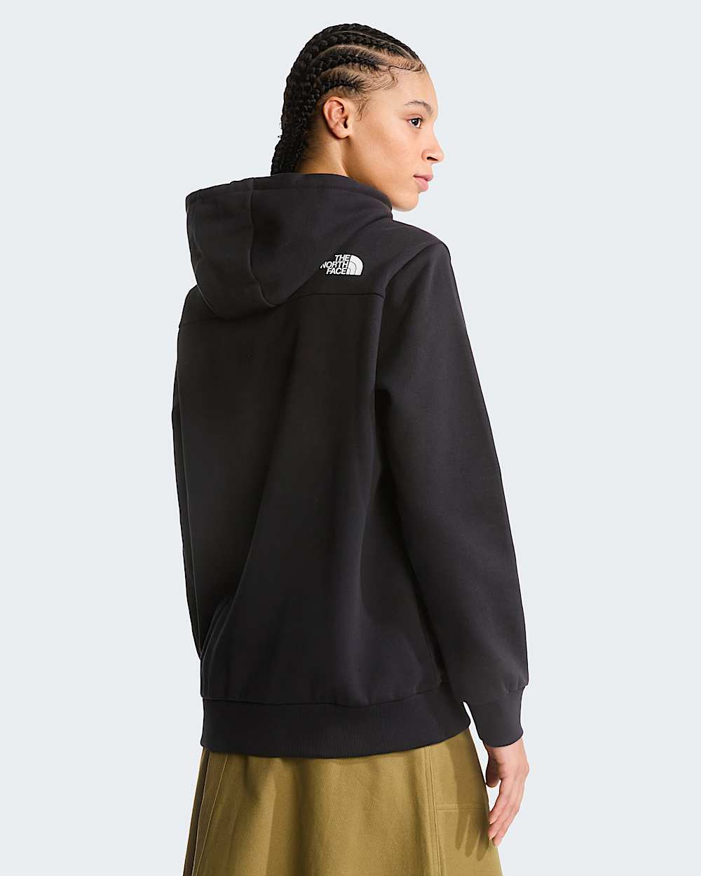 Womens Simple Dome Hoodie TNF ALT3