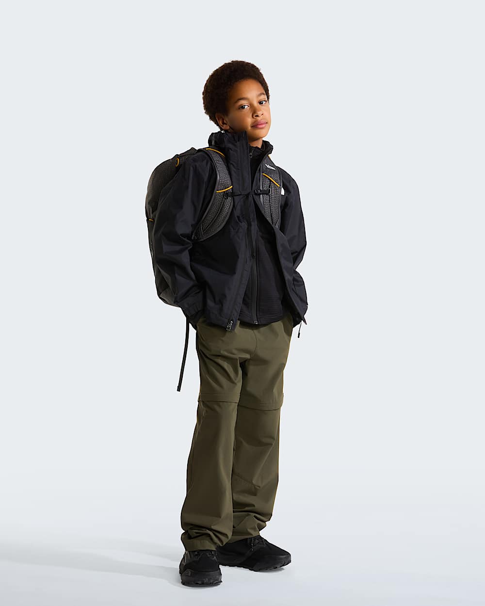 Teens Rain ZipIn Jacket TNF ALT1