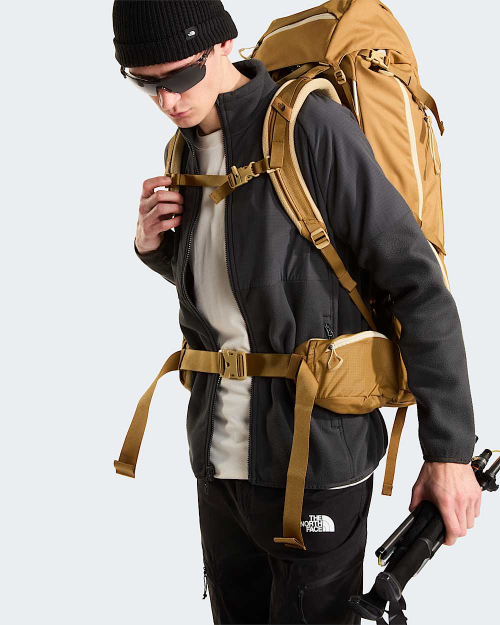 Zware Glacierfleece voor heren TNF ALT8