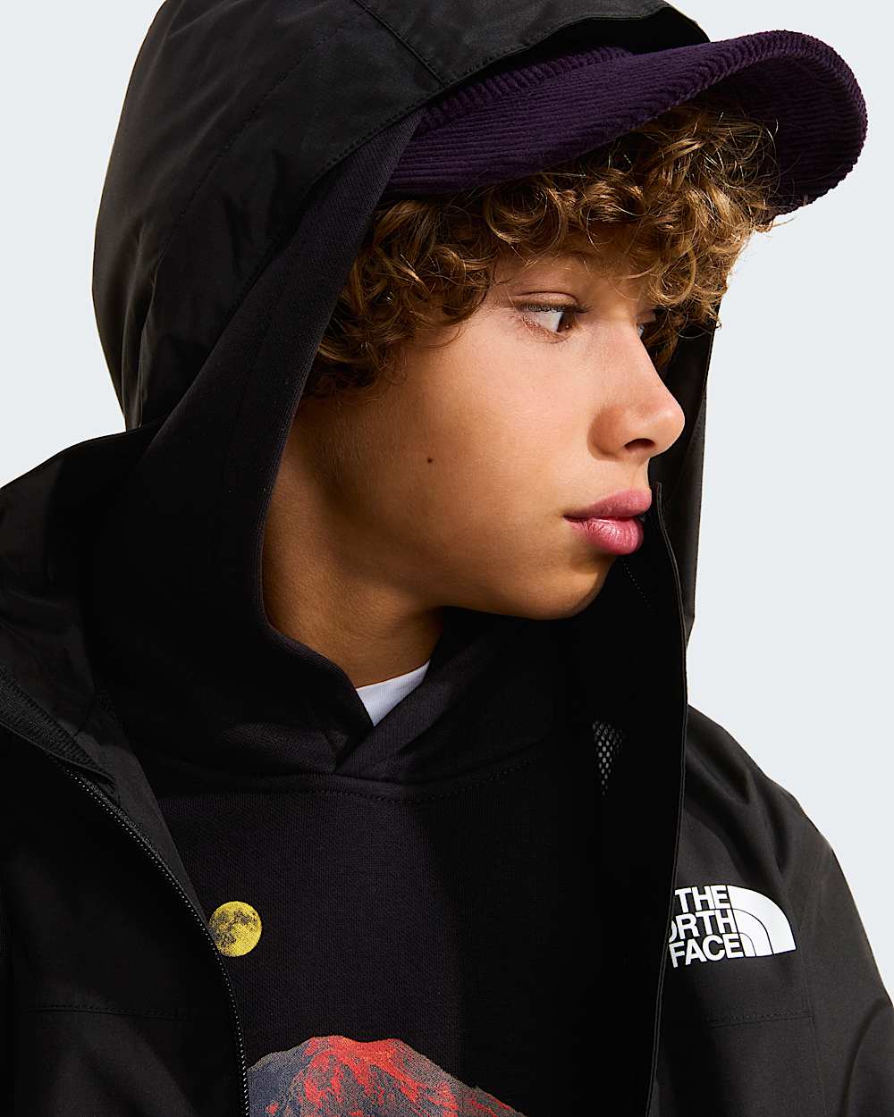 Boys Antora Rain Jacket TNF ALT8
