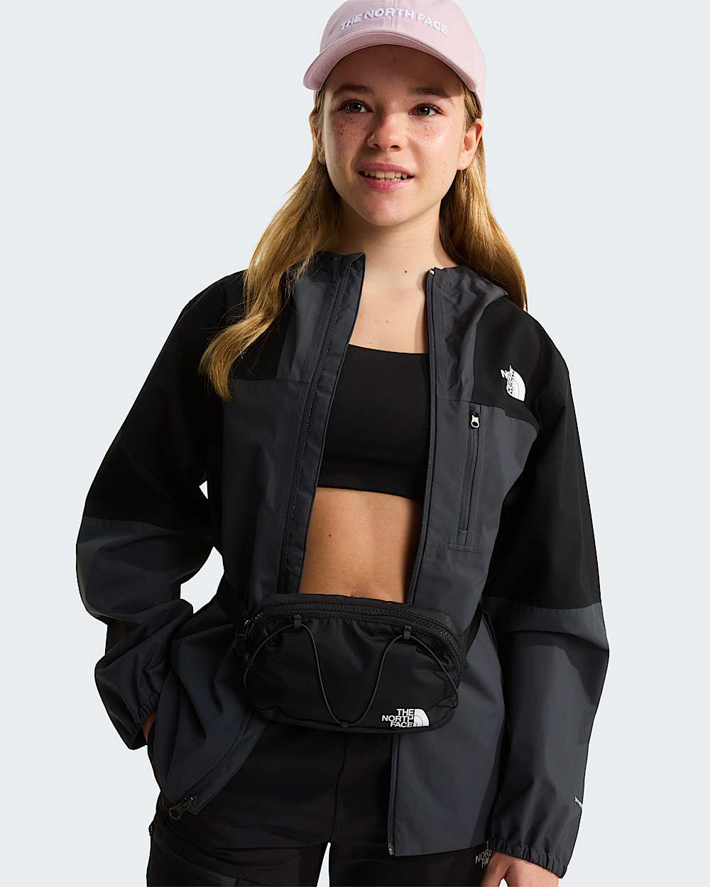 Teens Hike Packable Shell Jacket TNF ALT12