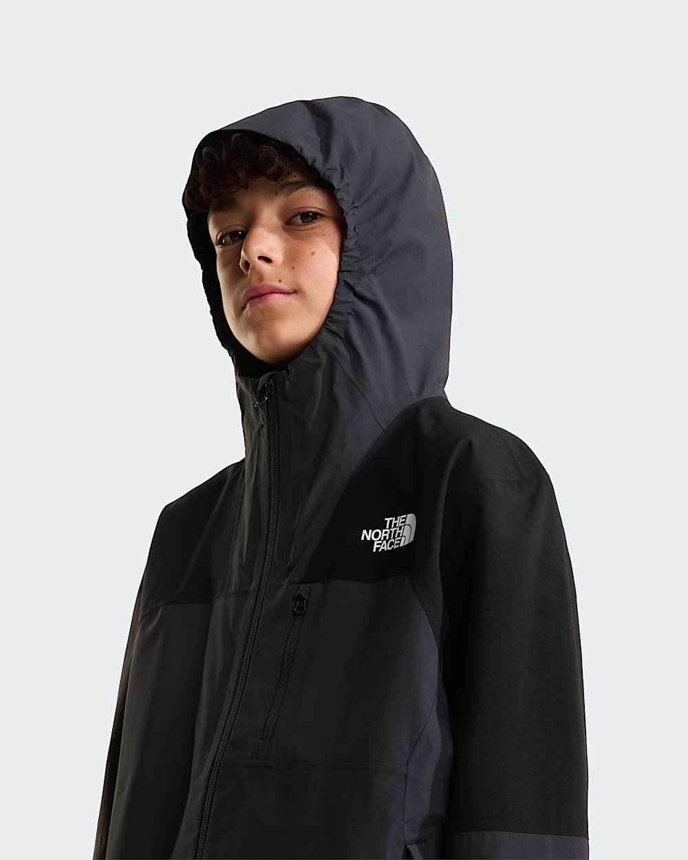 Teens Hike Packable Shell Jacket TNF ALT5