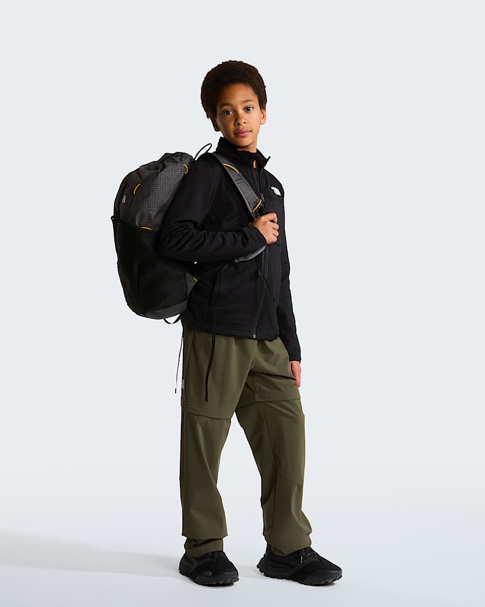Teens Hike FullZip Midlayer Jacket TNF ALT1