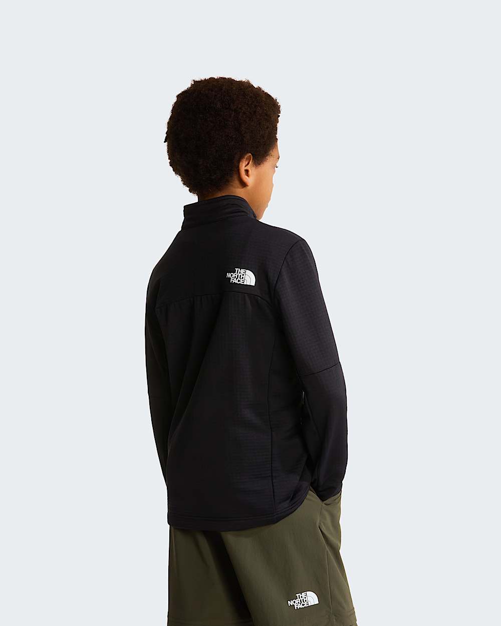 Teens Hike FullZip Midlayer Jacket TNF ALT3