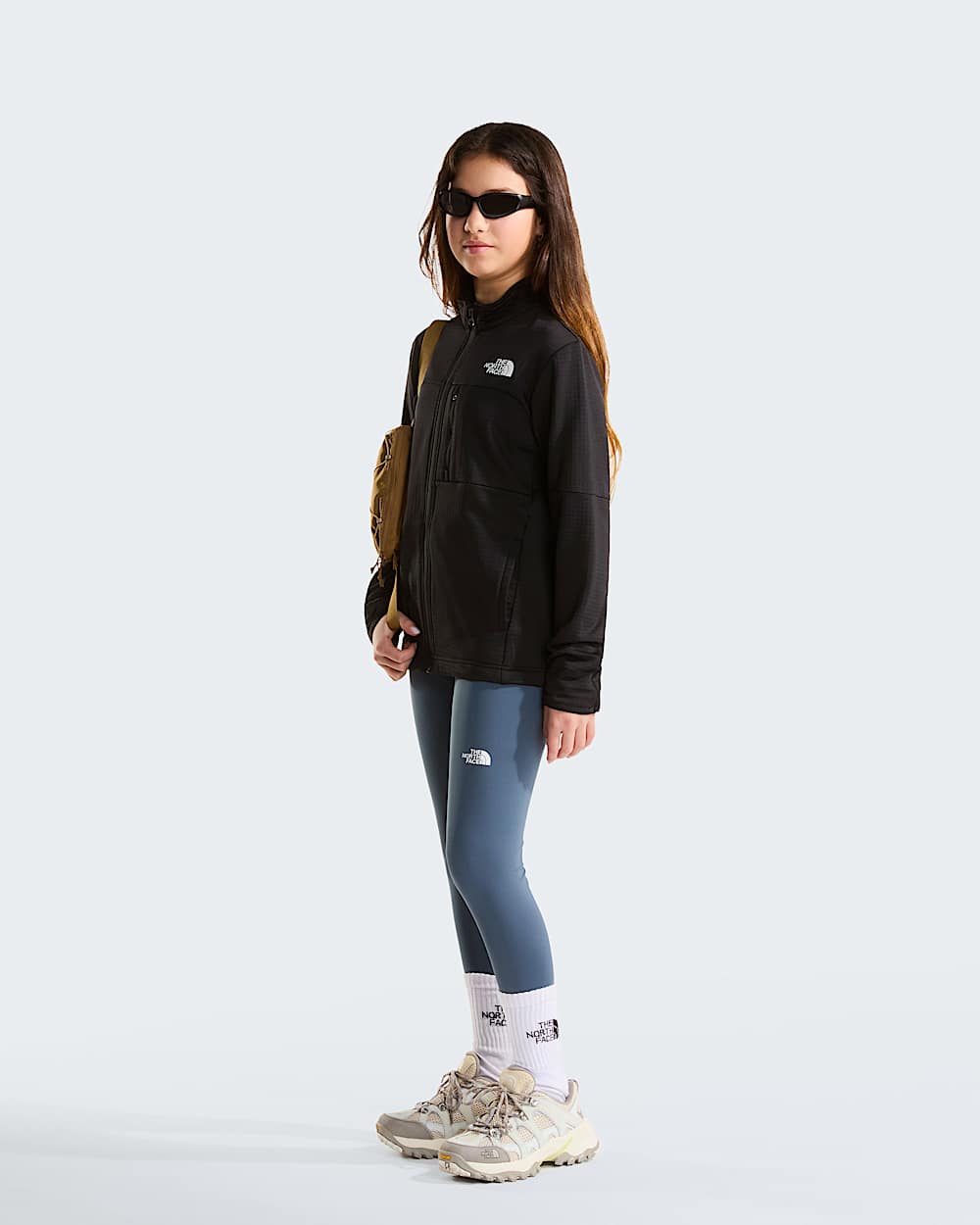 Teens Hike FullZip Midlayer Jacket TNF ALT9