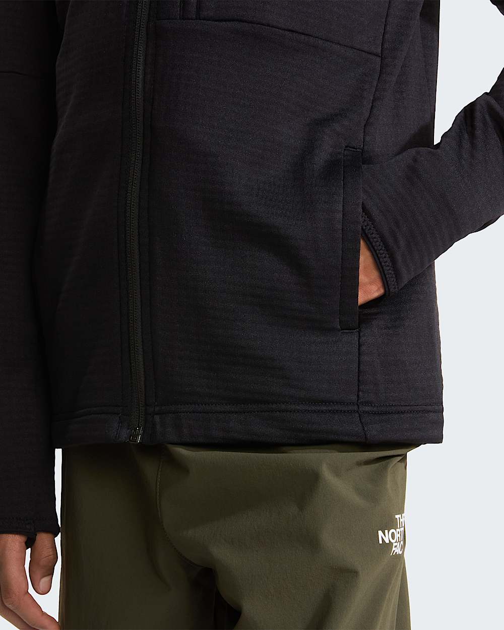 Teens Hike FullZip Midlayer Jacket TNF ALT6