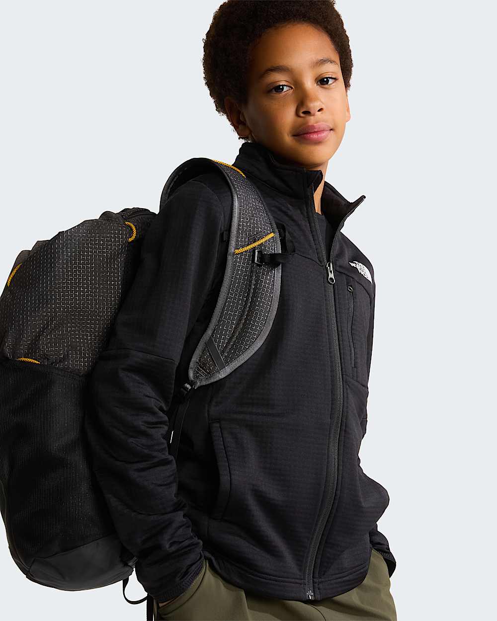 Teens Hike FullZip Midlayer Jacket TNF ALT8