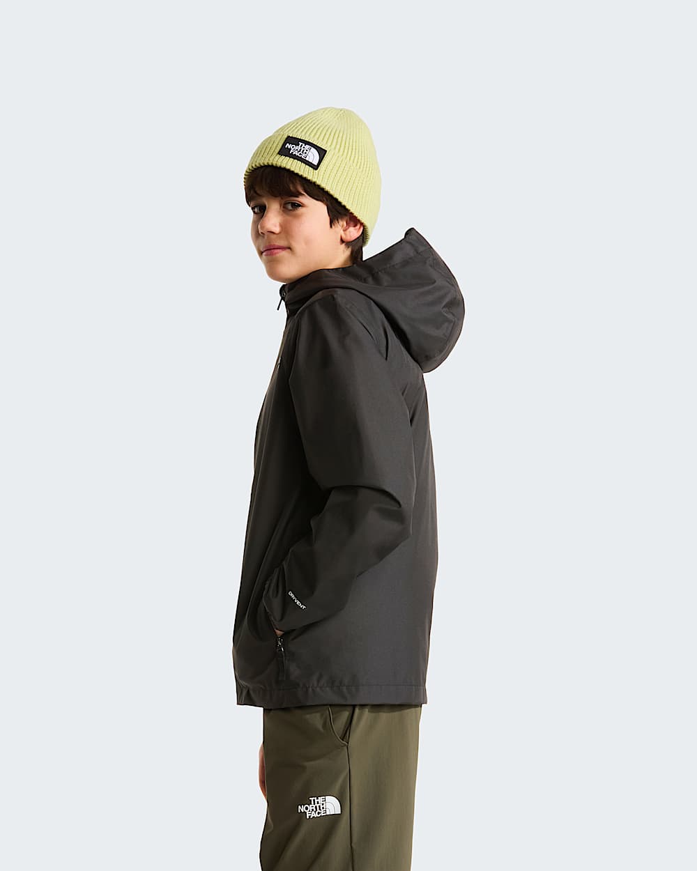 Teens Zipline Rain Jacket TNF ALT2