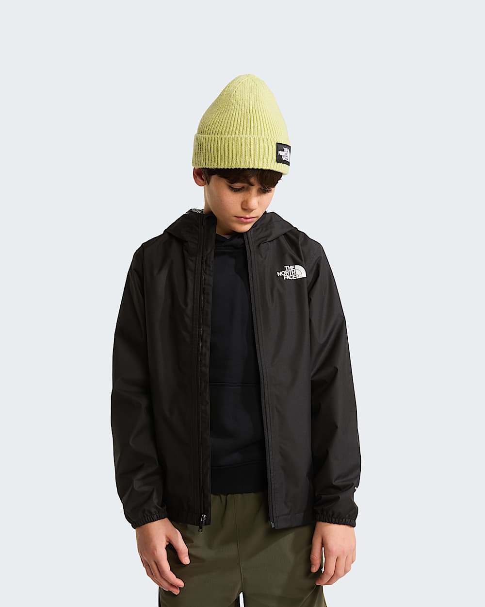 Teens Zipline Rain Jacket TNF ALT4