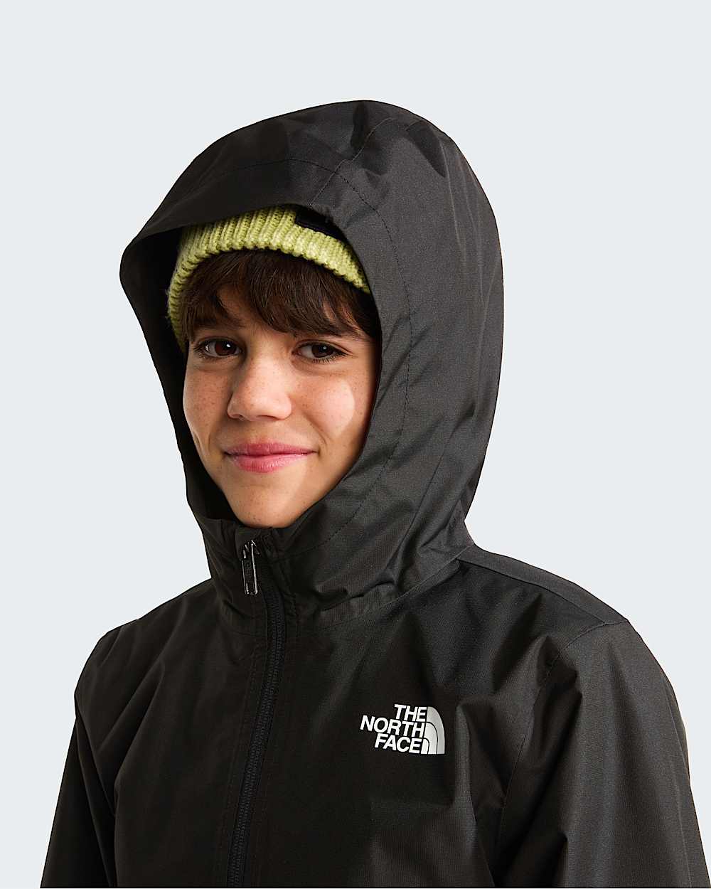 Teens Zipline Rain Jacket TNF ALT5