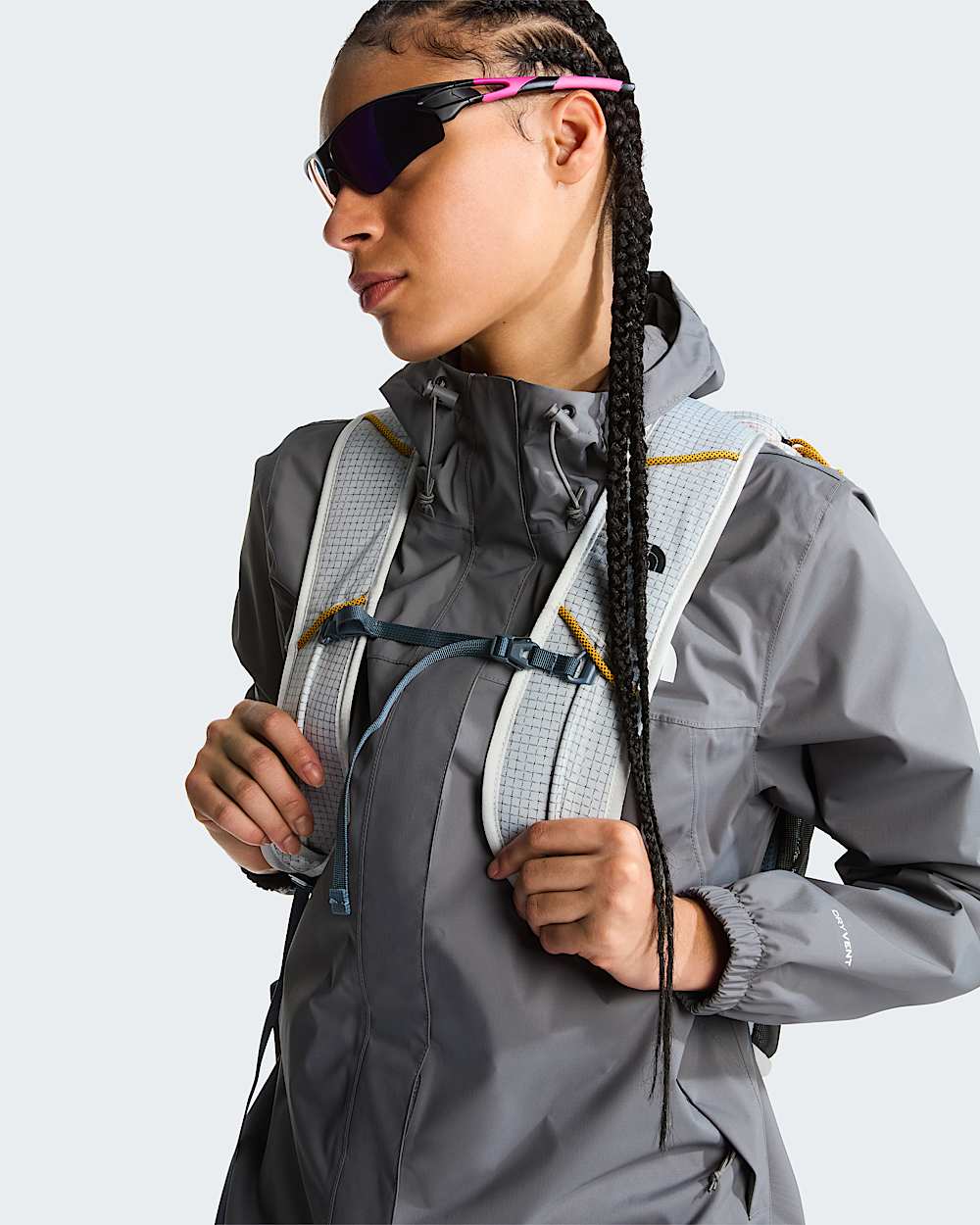 Veste impermable Antora pour femme TNF Smoked Pearl ALT7
