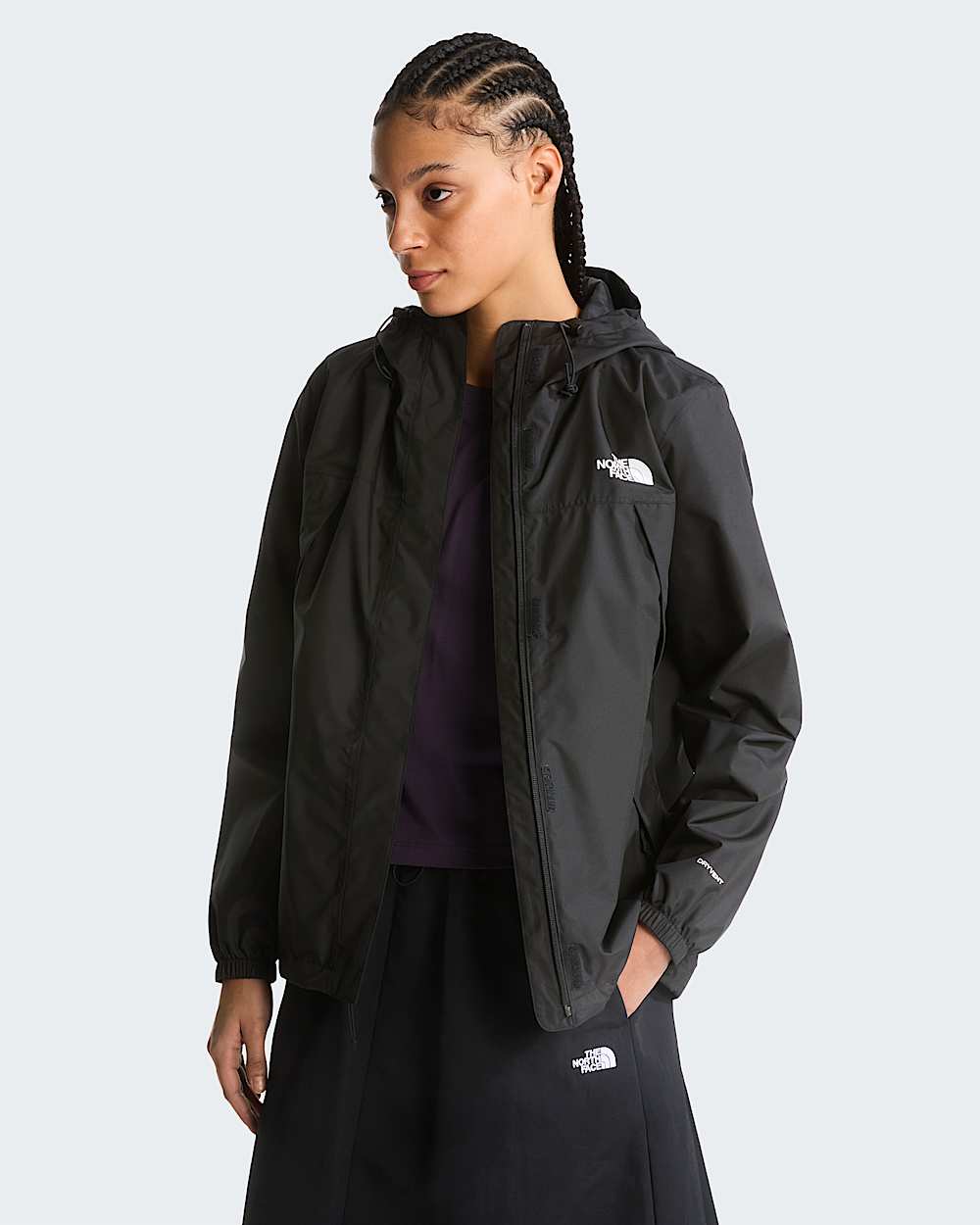 Womens Antora Rain Jacket TNF ALT4
