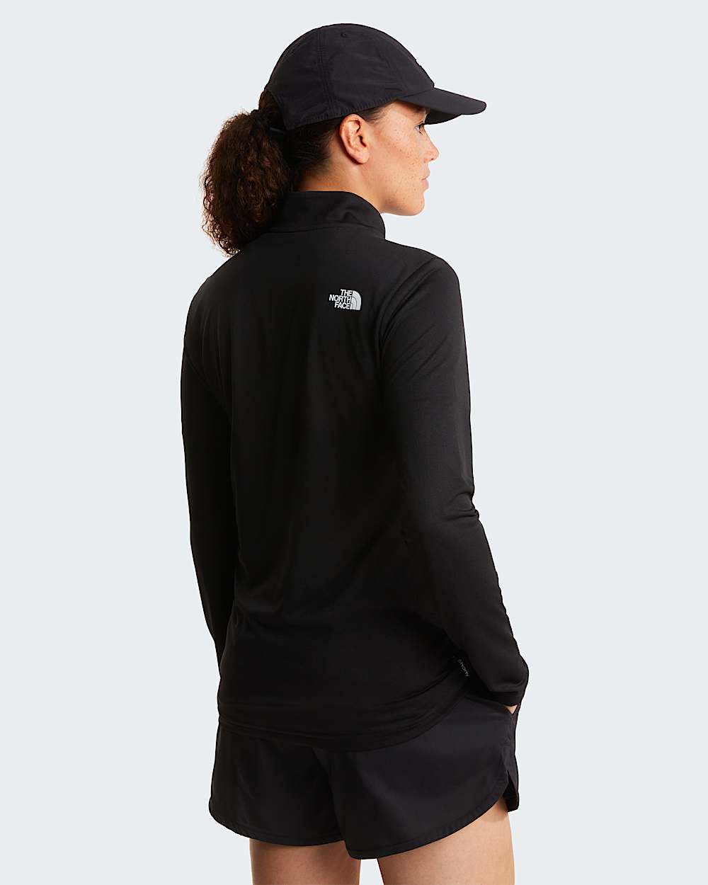 Womens Flex Slim 14 Zip LongSleeve Top TNF ALT3