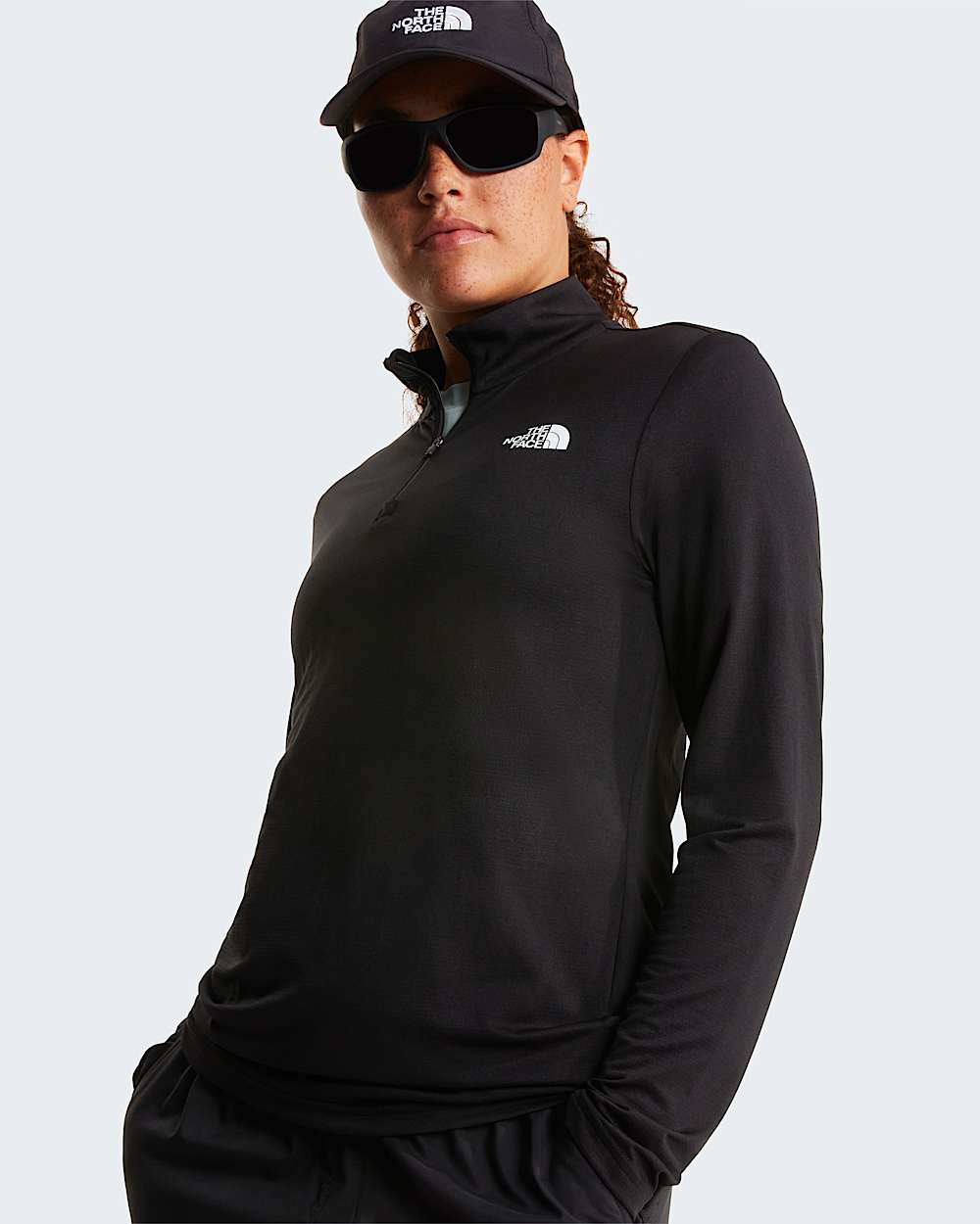 Womens Flex Slim 14 Zip LongSleeve Top TNF ALT6