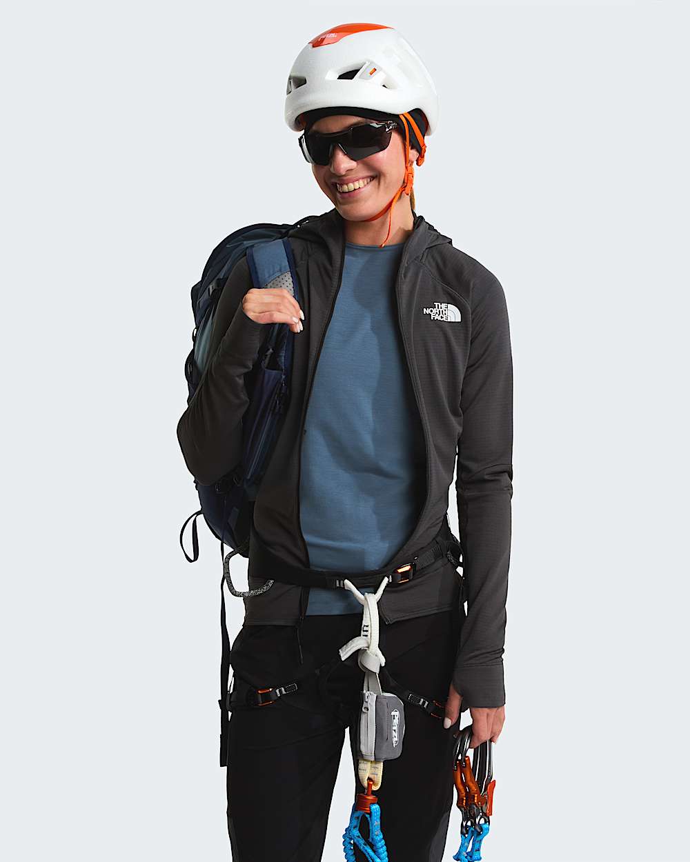 Veste  capuche Bolt Polartec Power Grid pour femme TNF ALT10