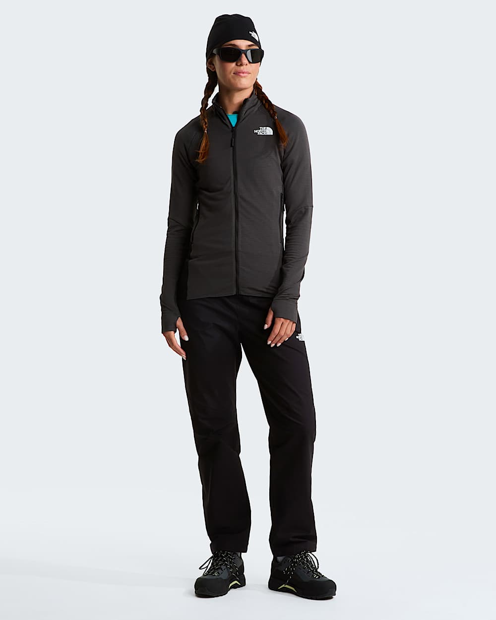 Womens Bolt Polartec Power Grid Jacket TNF ALT1