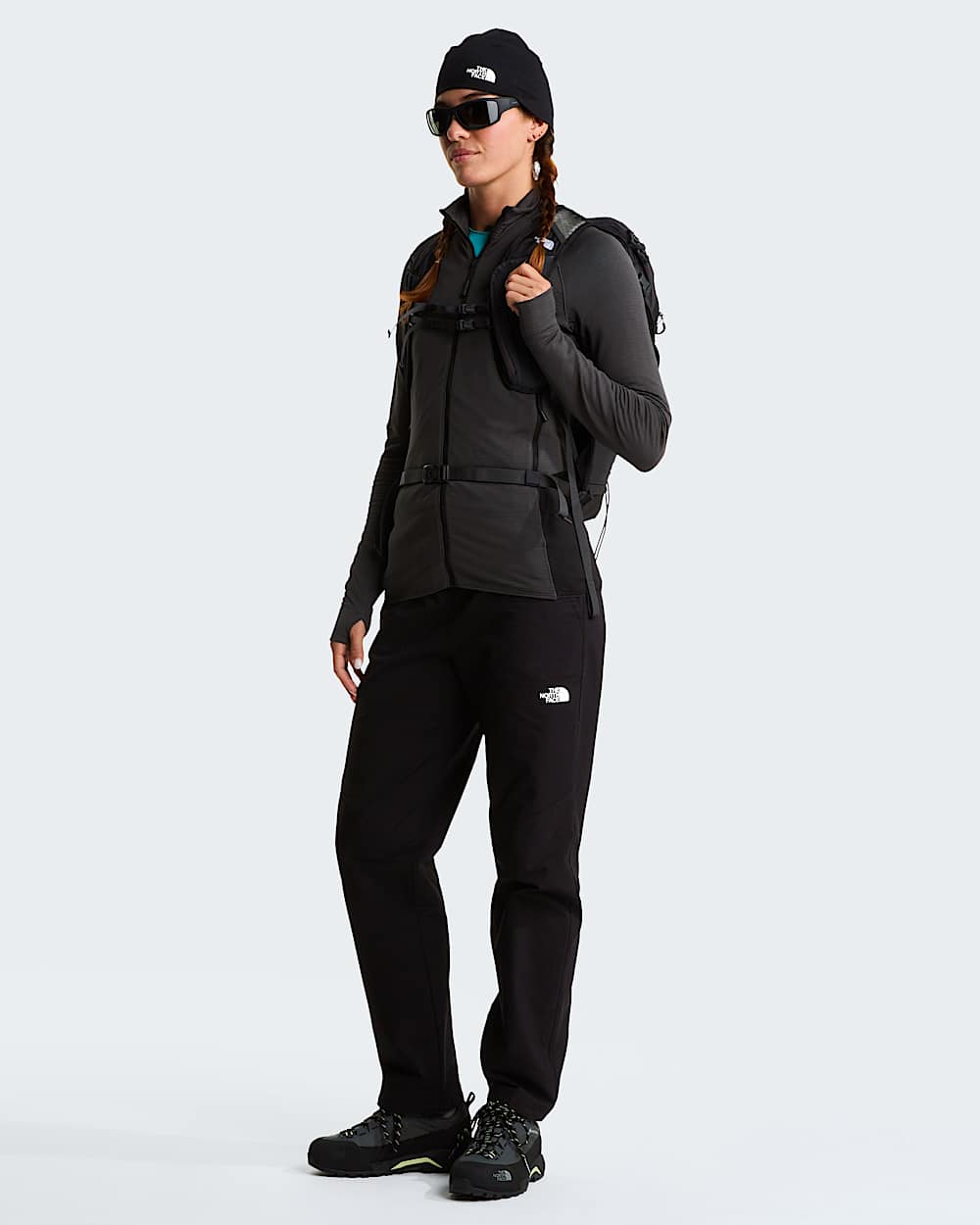 Womens Bolt Polartec Power Grid Jacket TNF ALT6