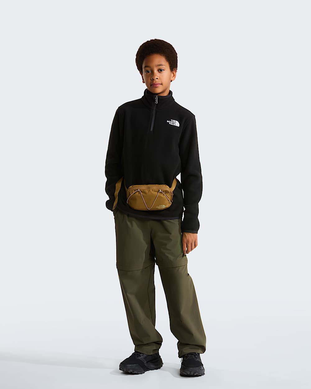 Teens Glacier 14 Zip Fleece TNF ALT1