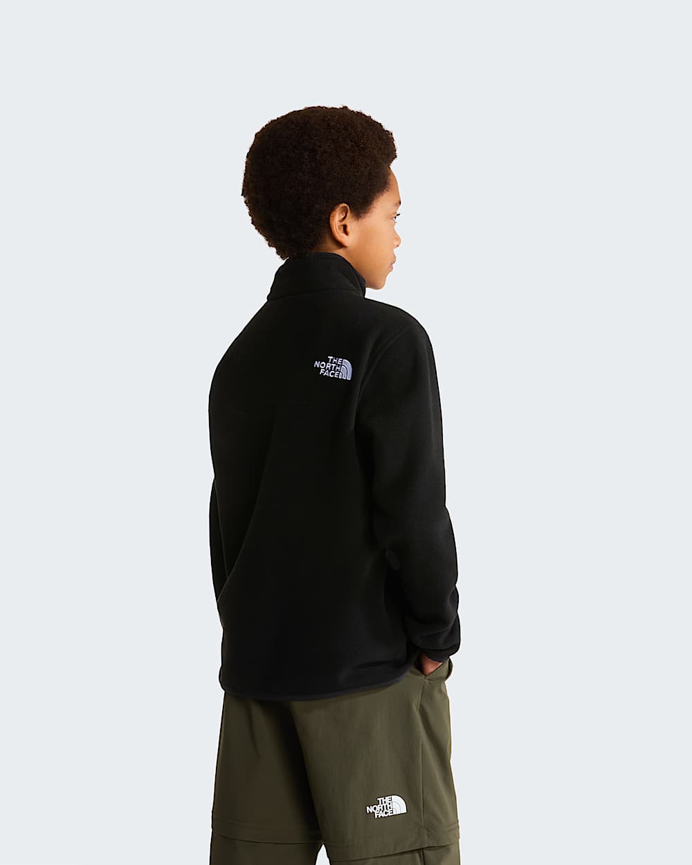 Teens Glacier 14 Zip Fleece TNF ALT3