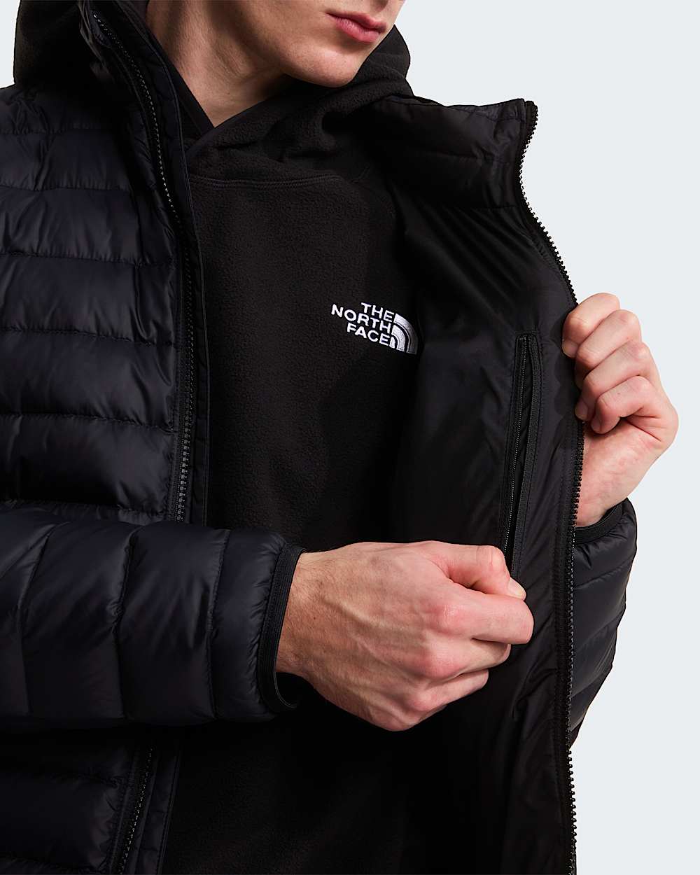 Chaqueta de plumn Classic para hombre TNF TNF Black ALT8