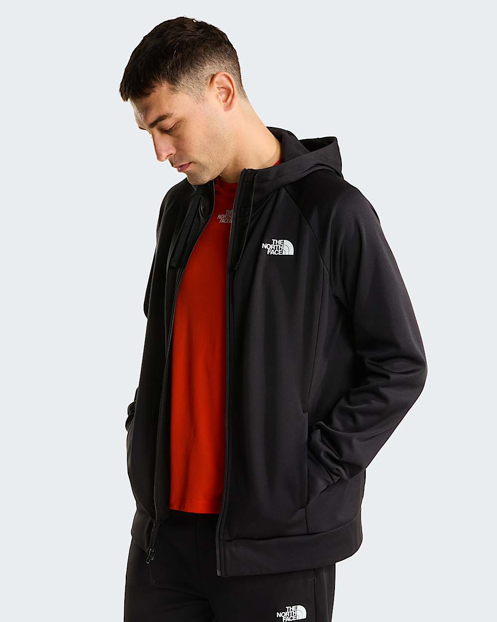 Mens Reaxion 20 FullZip Hoodie TNF ALT4