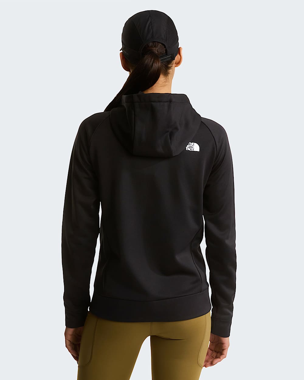 Reaxion 20hoodie met volledige rits voor dames TNF ALT3