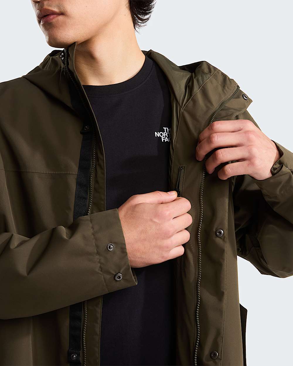Guscio parka Nukabira Rain da uomo TNF alt10