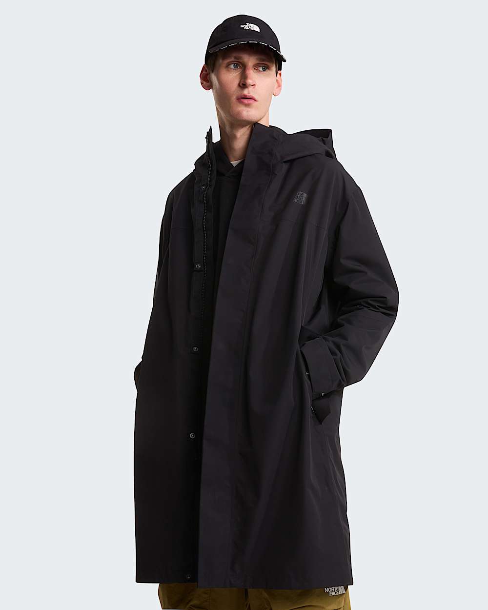 Mens Nukabira Rain Shell Parka TNF ALT4
