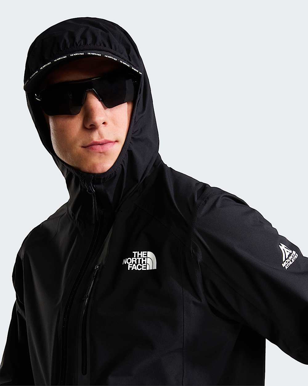 Mens Mountain Athletics Rainlit Hooded Jacket TNF ALT6