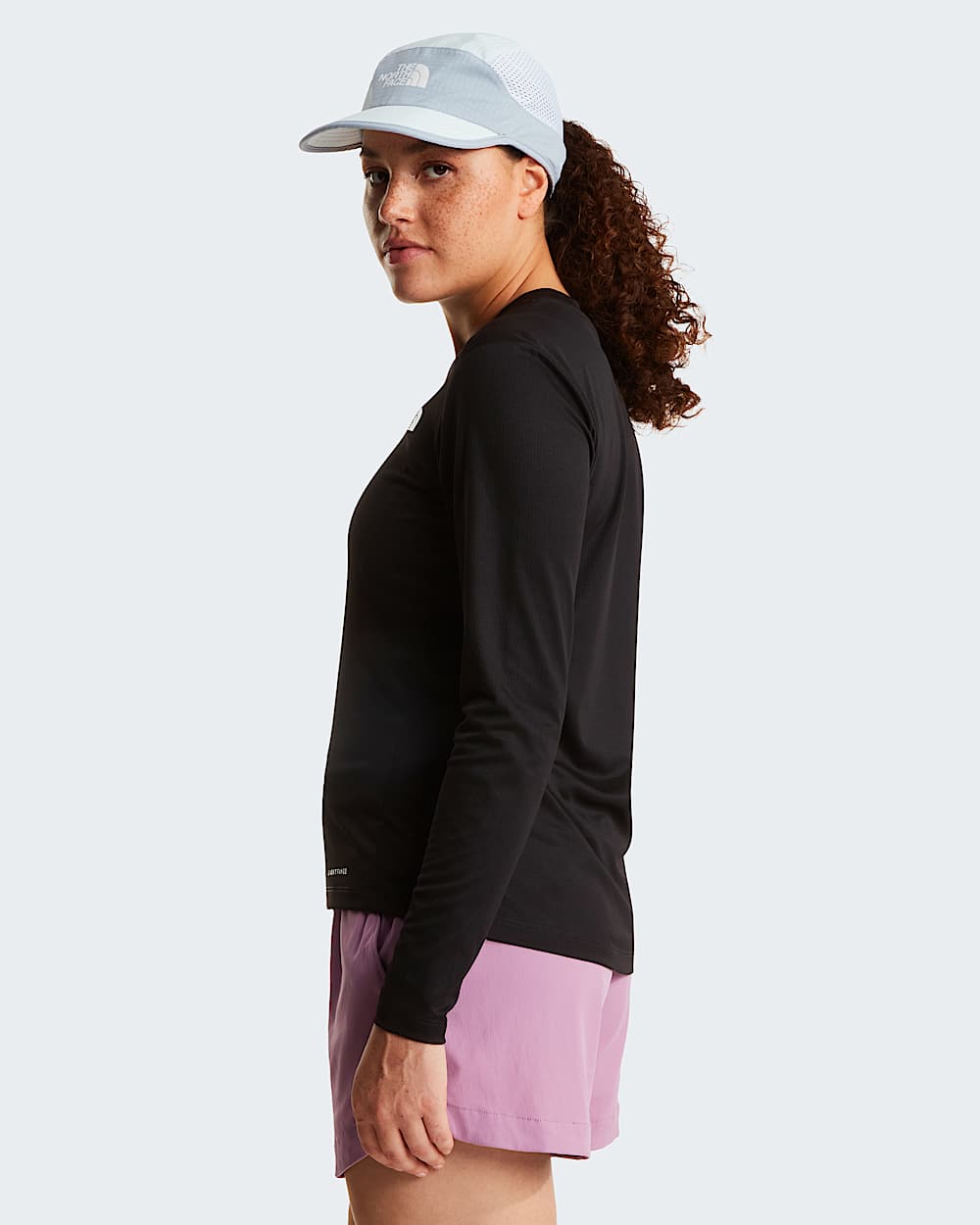 Tshirt  manches longues Shadow pour femme TNF ALT2
