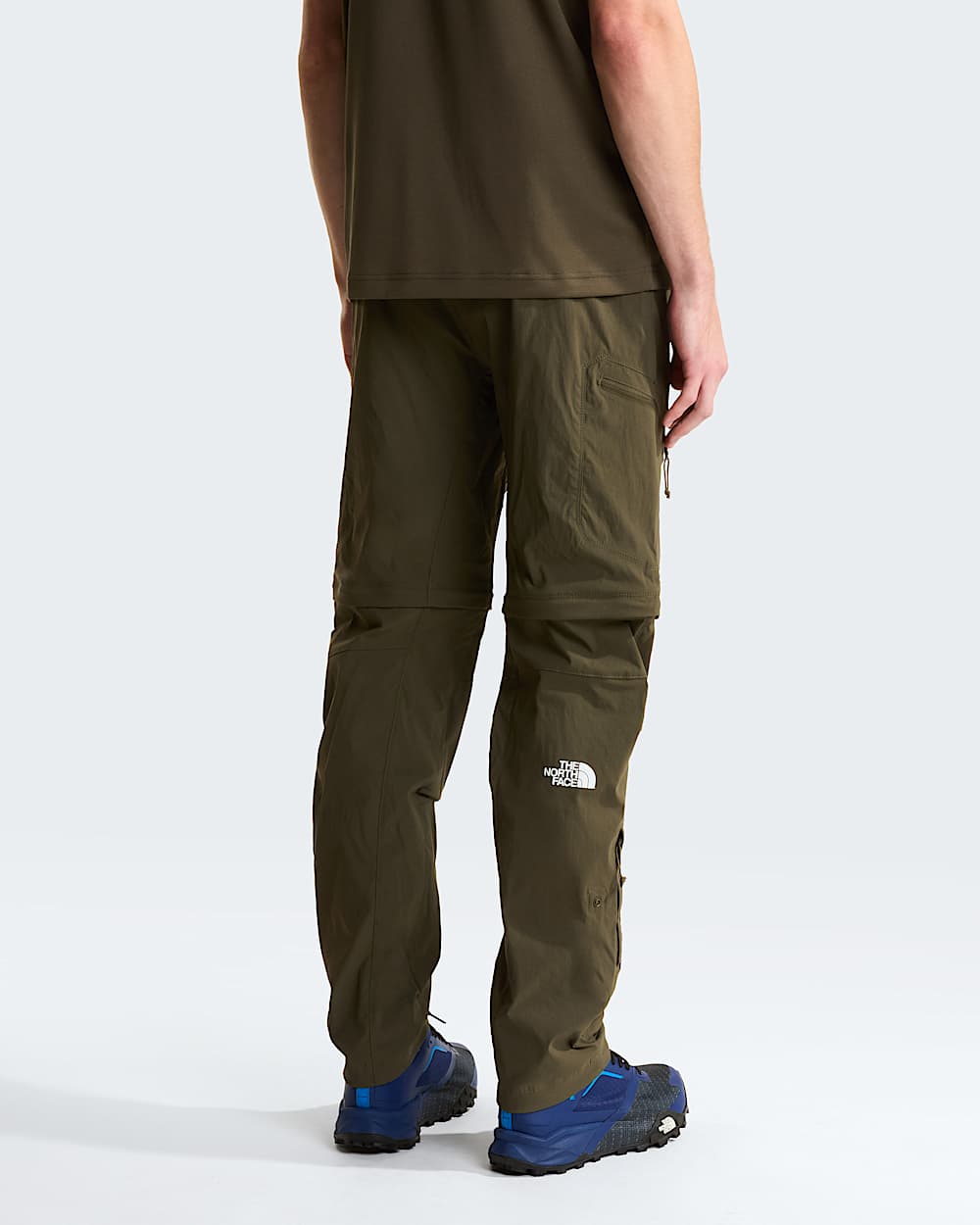 Pantaloni convertibili Exploration affusolati da uomo TNF New Taupe Green ALT3
