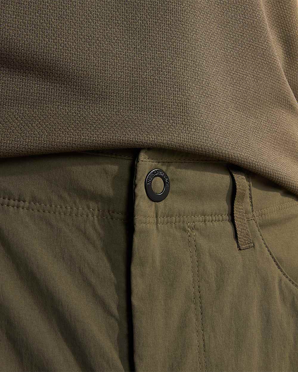 Pantaloni convertibili Exploration affusolati da uomo TNF New Taupe Green ALT4