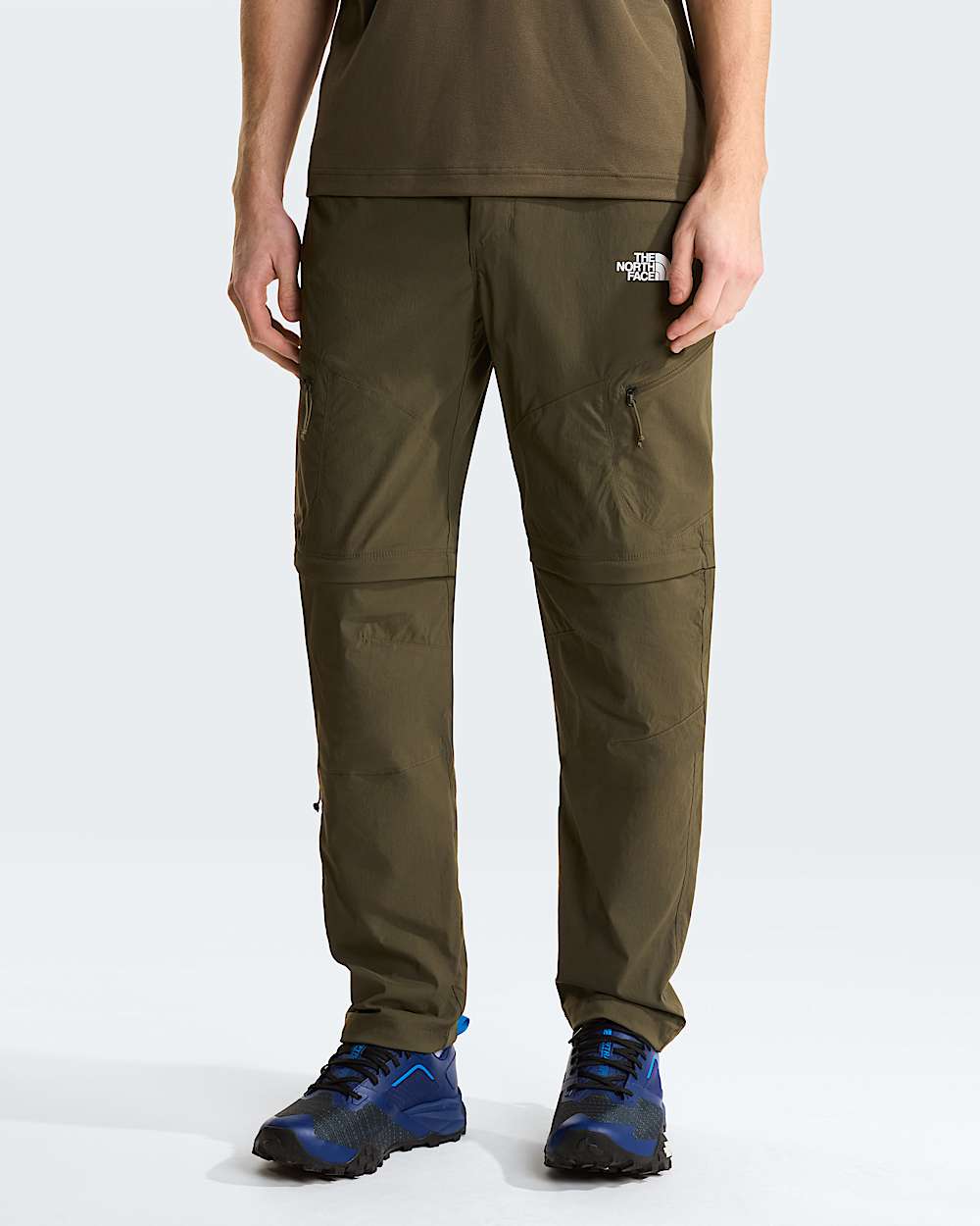 Pantaloni convertibili Exploration affusolati da uomo TNF New Taupe Green HERO