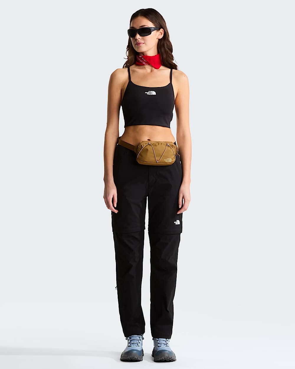 Womens Exploration Convertible Regular Straight Trousers TNF ALT1