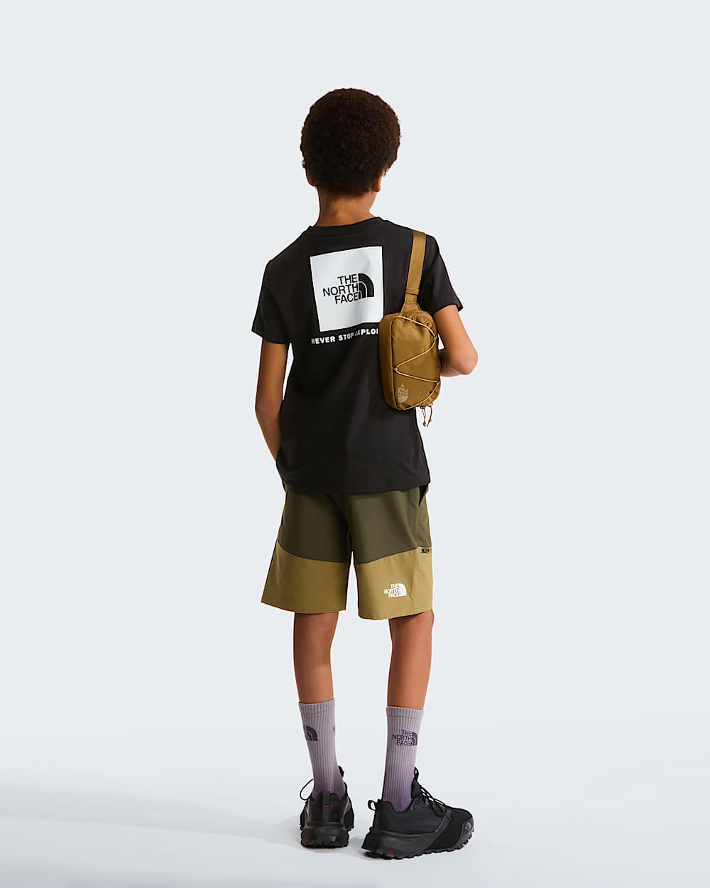 Tshirt Box NSE pour enfant TNF TNF Black ALT1