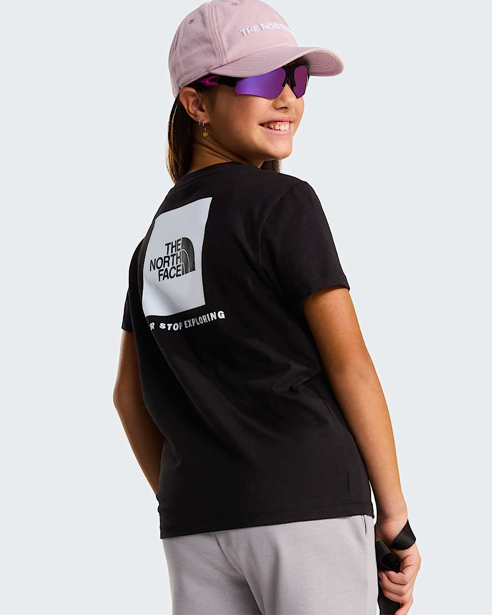 Tshirt Box NSE pour enfant TNF TNF Black ALT10