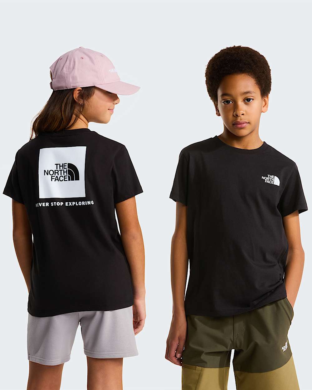 Tshirt Box NSE pour enfant TNF TNF Black HERO