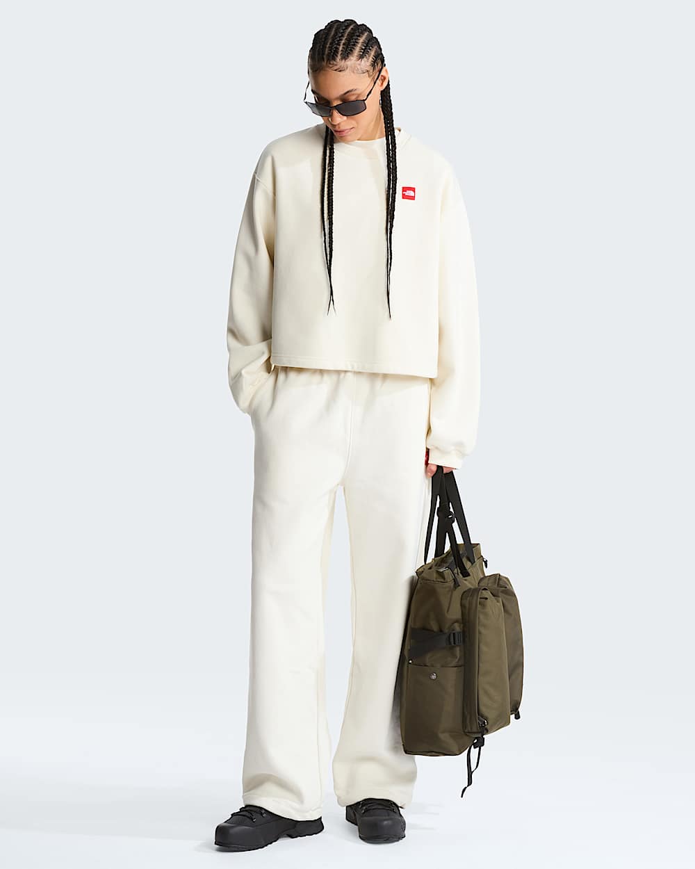 Womens Red Box Joggers TNF ALT1