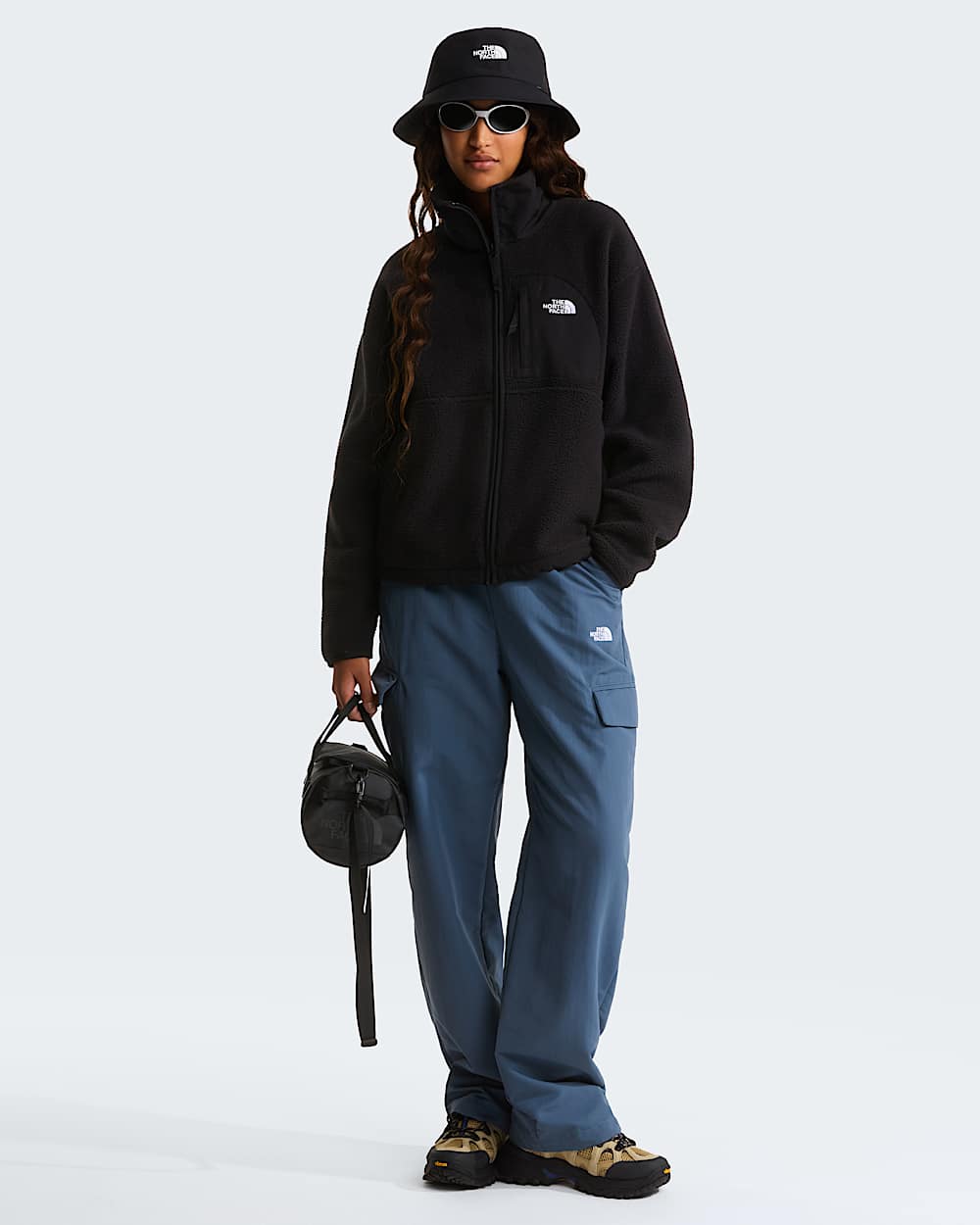 Womens Yumiori OffPeak FullZip Fleece Jacket TNF ALT1