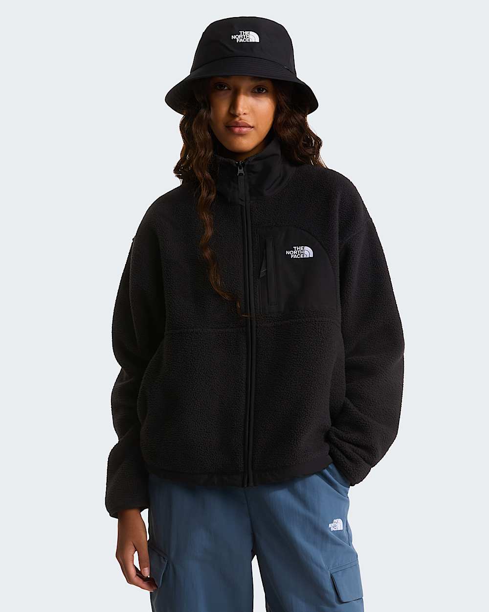 Womens Yumiori OffPeak FullZip Fleece Jacket TNF HERO