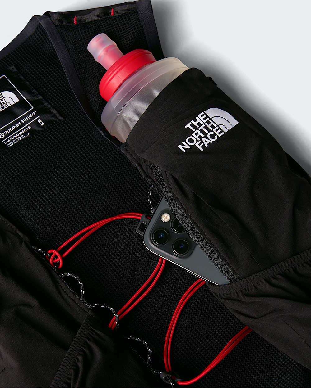 Chaleco de correr Summit de 10 litros TNF TNF BlackAsphalt Grey ALT22
