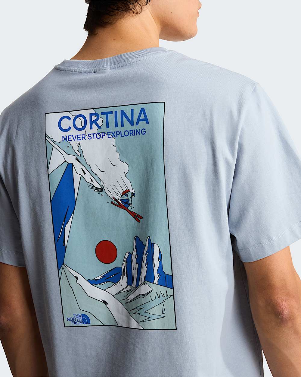 Unisex Mountain Celebration Regular Graphic TShirt TNF ALT7
