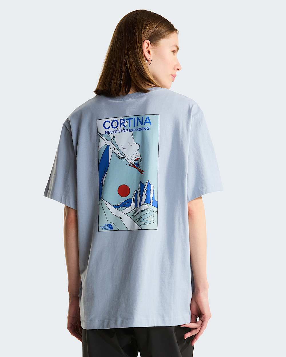 Unisex Mountain Celebration Regular Graphic TShirt TNF ALT9