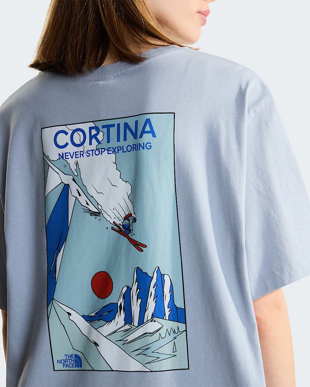 Unisex Mountain Celebration Regular Graphic TShirt TNF ALT14