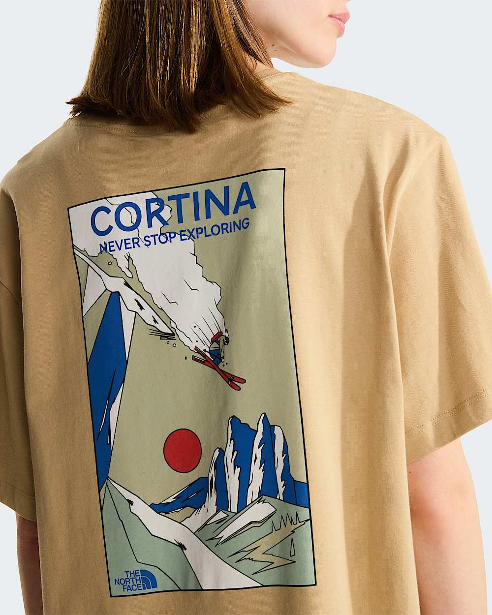 Tshirt Mountain Celebration Regular con grafica unisex TNF ALT14