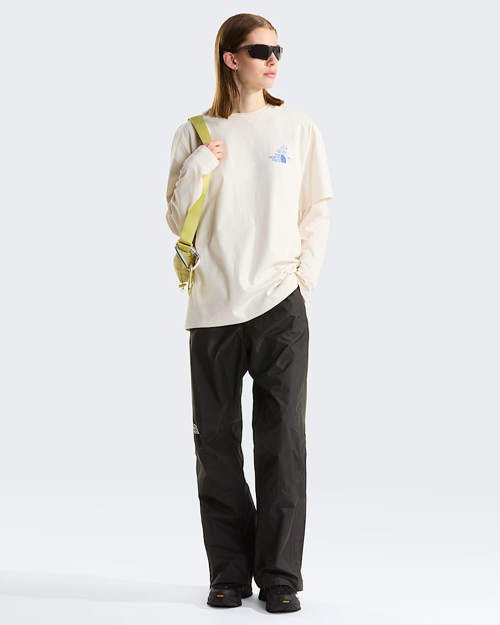 Unisex Mountain Celebration Regular Graphic TShirt TNF White Dune ALT11